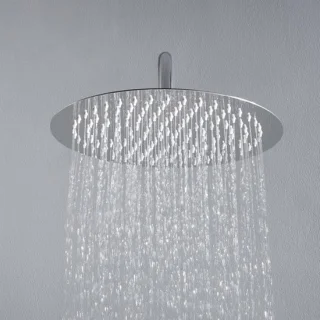 Inbouwregendouchekop RVS 304 rond 30 cm
