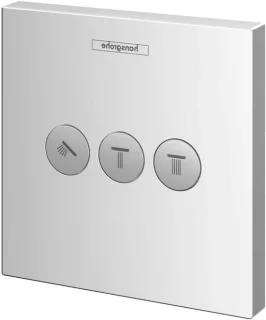 Inbouwventiel douche chroom