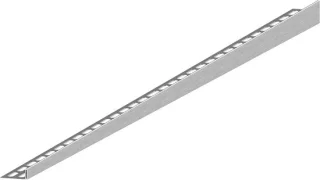 Inloopdouche afschotprofiel rvs 160cm links