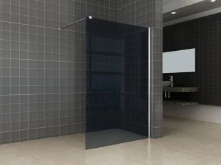 Inloopdouche Glas Douchewand 120x200 cm Chroom