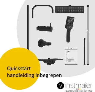 instmaier DS4 Doucheset Zwart