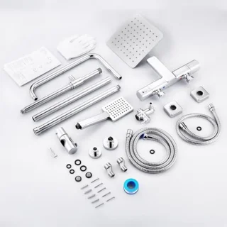 iVIGA Thermostatische doucheset