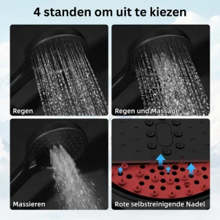JMZR® Regendouche Doucheset