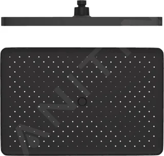 kielle Vega Hoofddouche 360x240 mm mat zwart 20118SE4