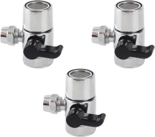Kraan omschakelklep set 3-delig G3/8 inch