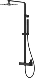 LAVITA® AQUILA Glijstang Doucheset Zwart