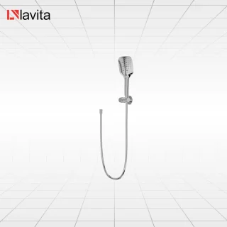 LAVITA CETUS Douche met Vierkant Handdouche Chroom
