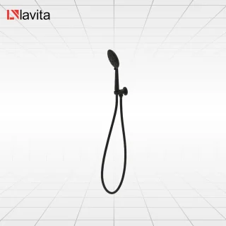 LAVITA ORION Doucheset Ronde Handdouche Mat Zwart