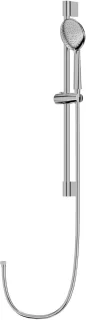 LAVITA ORION Glijstang Douche Chroom met Ronde Handdouche