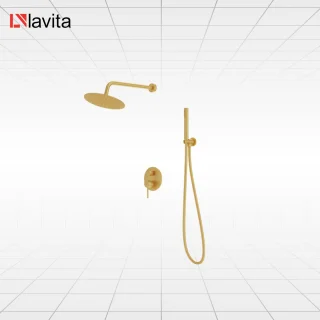 LAVITA ORION Inbouw Doucheset Goud