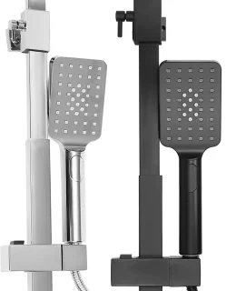 LCD Douche Systeem Thermostaat Zwart 73-116 cm
