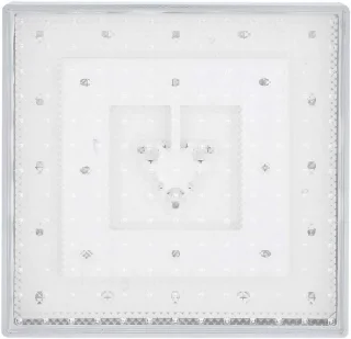 LED Douchekop 8 inch Vierkant