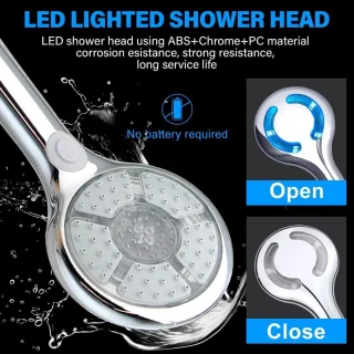 LED Douchekop