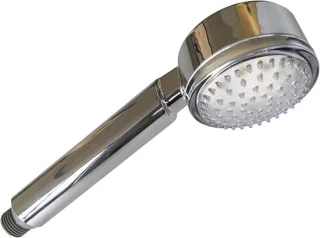 LED handdouche zilver