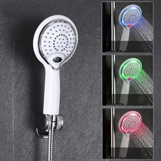 LED regendouchekop chroom