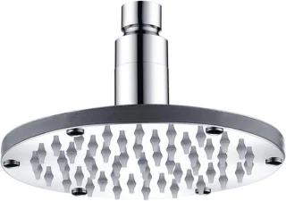 Led regendouchekop met veranderende kleuren - 25 cm - chroom