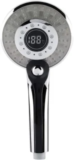 Led regendouchekop zilver