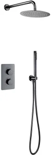 Leoni Thermostatische Inbouw Regendoucheset
