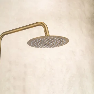 LOMAZOO Orlean Regendouche Set Goud Met Thermostaat