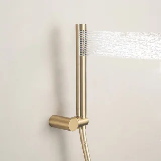 LOMAZOO SOLARA Inbouw Regendoucheset Goud
