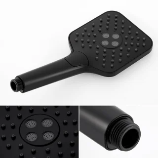 Lonheo Max Thermostaat Doucheset Zwart
