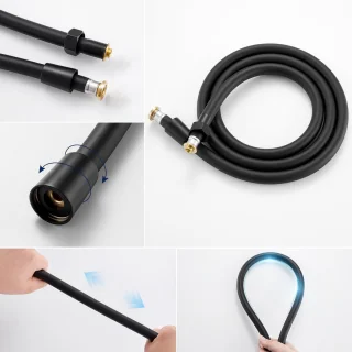 Lonheo Max Thermostaat Doucheset Zwart