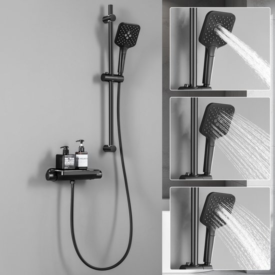 Lonheo Max Thermostaat Doucheset Zwart review