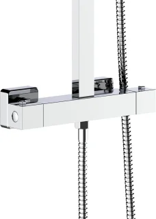 Lonis Rimbo thermostatische regendoucheset 22cm chroom