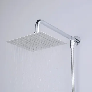 Luxe 25 cm vierkante inbouw regendouchekop