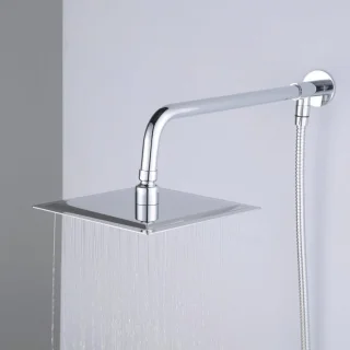 Luxe 25 cm vierkante inbouw regendouchekop
