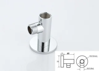 Luxe 25 cm vierkante inbouw regendouchekop