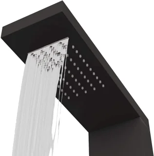 Luxe Douchepaneel Systeem Zwart