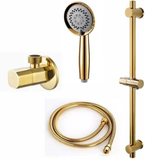 Luxe Handdouche Douchekopset Goud