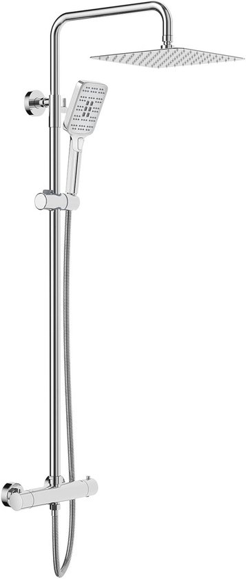 Luxe Regendouche Systeem 25x25 cm met Thermostaat
