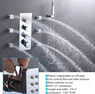 Luxe Thermostaat Douchesysteem