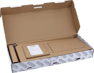 Luzzo Varese Regendouche Thermostaat Brushed Brass
