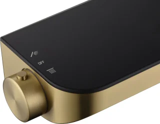 Luzzo Varese Regendouche Thermostaat Brushed Brass