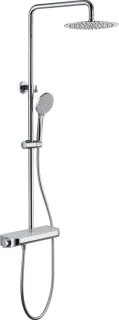Luzzo Varese Regendouche Thermostaat Chroom Wit