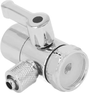 M22 vrouwelijke douchekop adapter 3/8in kraan omschakelklep