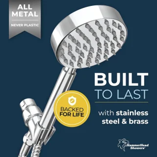 Massief Metalen Handdouche Set