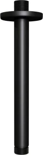 Mat zwart 3-weg thermostatische regendouche set 36 cm met handdouche
