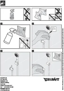 Mat Zwarte Handdouche