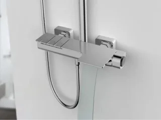 Mawialux Alter Thermostatische Regendoucheset Opbouw Chroom