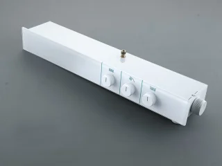 Mawialux Cyber Thermostatische Regendoucheset Mat Wit Opbouw