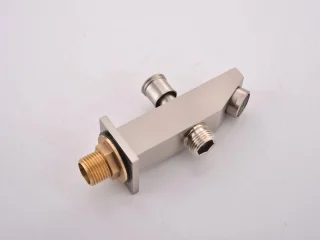 Mawialux Degu RVS thermostatische regendoucheset vierkant