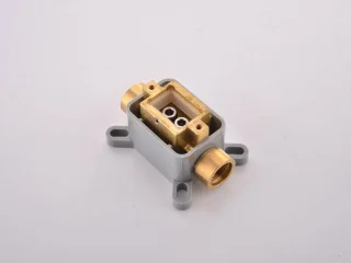Mawialux Degu RVS thermostatische regendoucheset vierkant