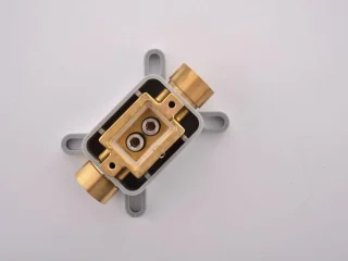 Mawialux Degu RVS thermostatische regendoucheset vierkant
