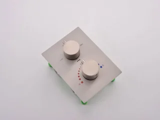 Mawialux Degu RVS thermostatische regendoucheset vierkant