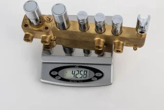 Mawialux Dex thermostatische inbouw regendoucheset chroom