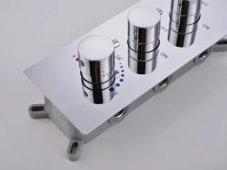 Mawialux Hake thermostatische inbouw regendoucheset chroom